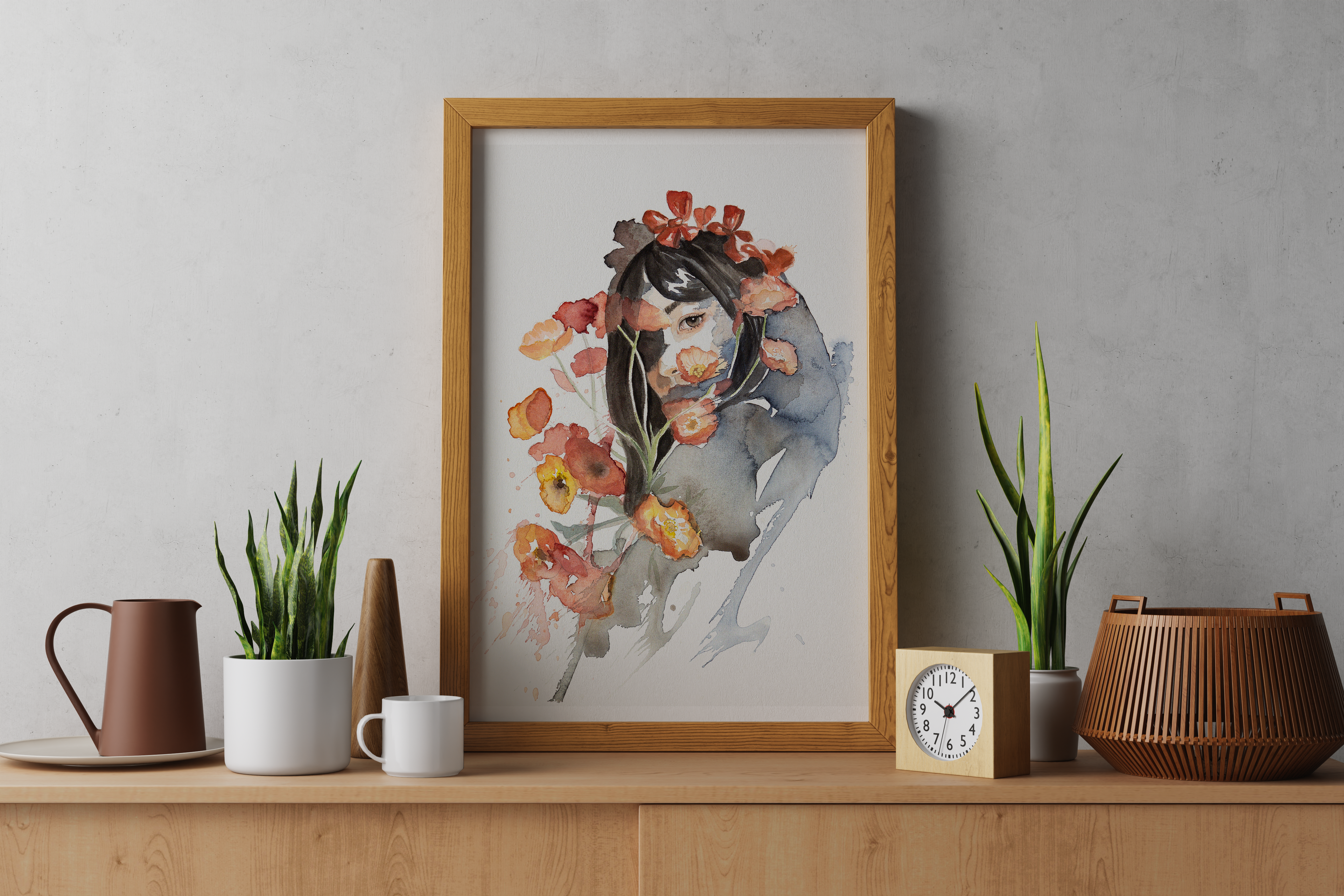 Veil of Petals - Print