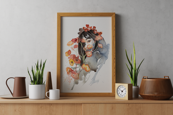 Veil of Petals - Print